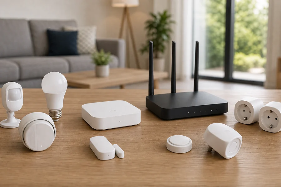 Primer montaže Domavi za zigbee vs zwave